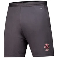 Men's Colosseum Charcoal Boston College Eagles Forget Shorts