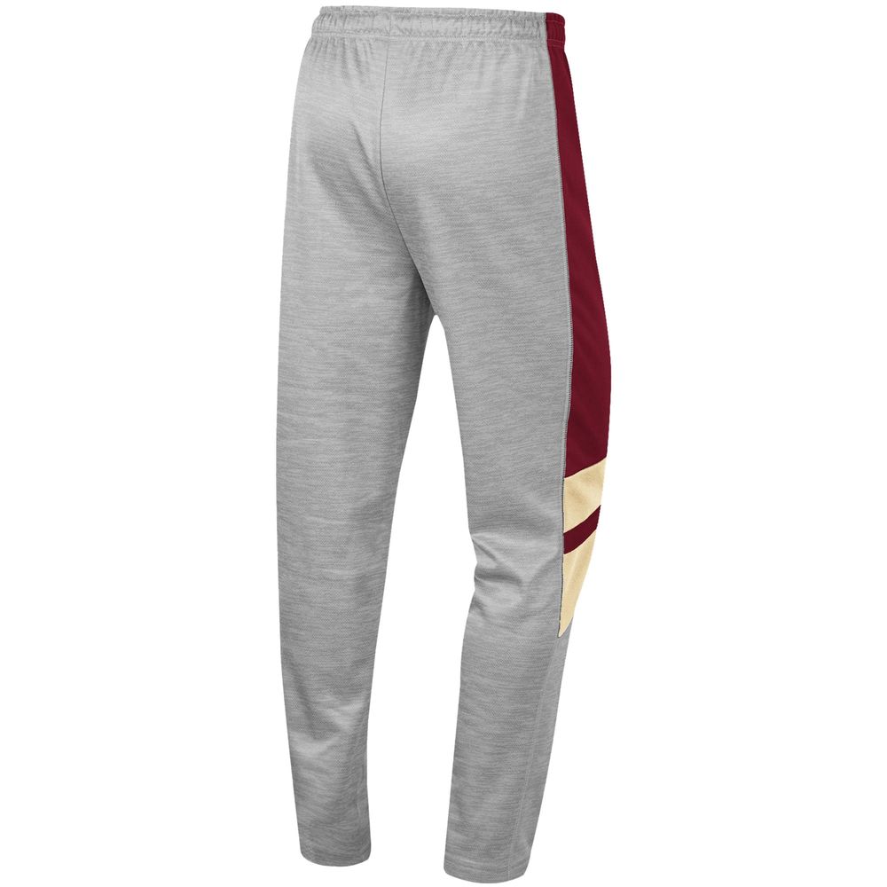 Men's Colosseum Heathered Gray/Maroon Boston College Eagles Bushwood Pants