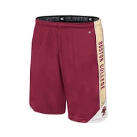 Men's Colosseum Maroon Boston College Eagles Haller Shorts