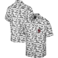 Colosseum White Boston College Eagles Spontaneous is Romantic Camp Chemise boutonnée pour homme