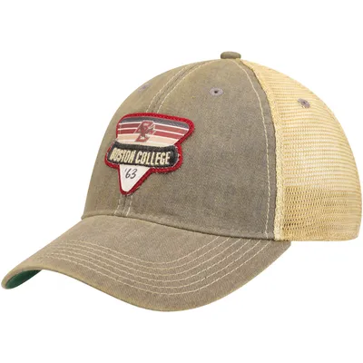 Boston College Eagles Legacy Point Old Favorite Trucker Snapback Hat - Gray
