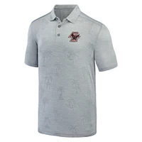 Polo Tommy Bahama gris Boston College Eagles Sport Palm Coast Palmera IslandZone pour hommes