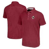 Men's Tommy Bahama Maroon Boston College Eagles Paradiso Cove Polo