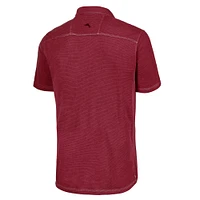 Men's Tommy Bahama Maroon Boston College Eagles Paradiso Cove Polo