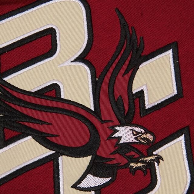 Youth Stadium Athletic Bordeaux Boston College Eagles Big Logo Sweat à capuche épais