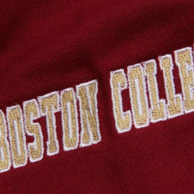 Youth Stadium Athletic Bordeaux Boston College Eagles Big Logo Sweat à capuche épais