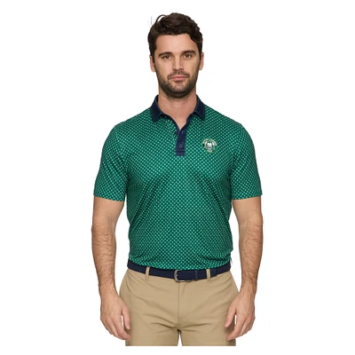 V170030 Polo de golf personnalisé avec logo imprimé Boston Common et drapeau pour homme BC-COREKT2151