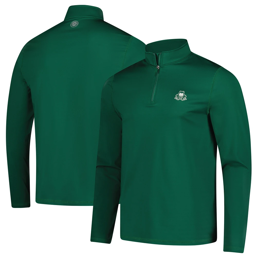 Men's Flag & Anthem  Green Boston Common Golf Journey Performance Quarter-Zip Pullover