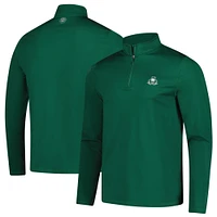 Men's Flag & Anthem  Green Boston Common Golf Journey Performance Quarter-Zip Pullover