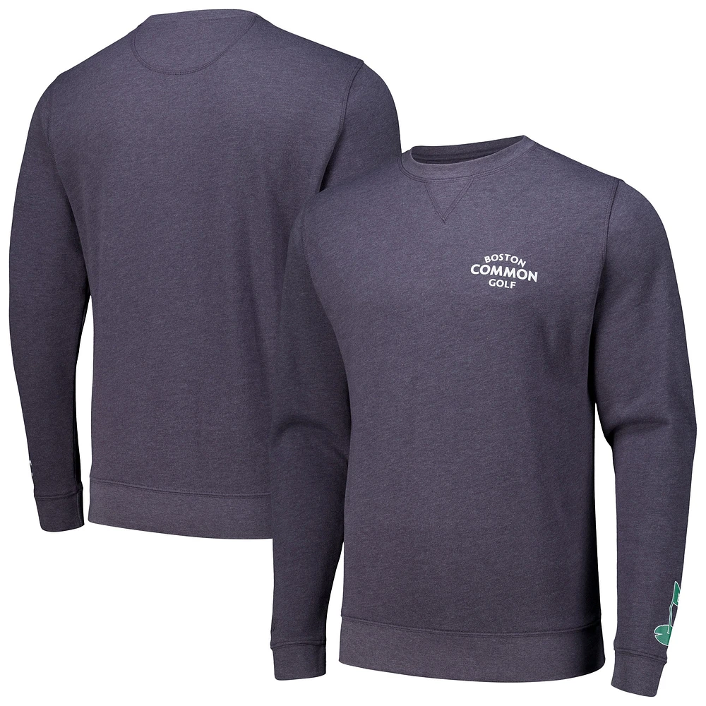 Men's Ahead Charcoal Boston Common Golf Sand Lake Pullover Sweatshirt