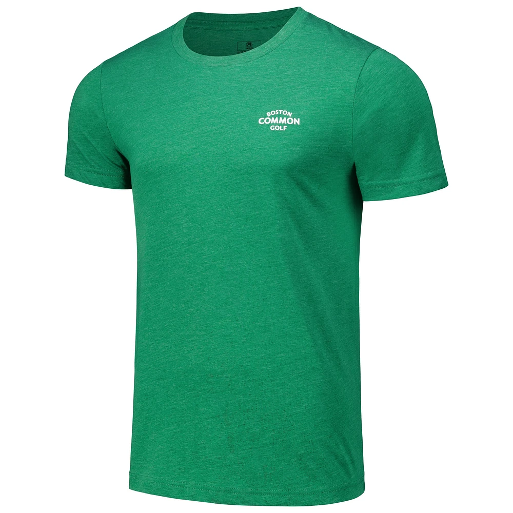 Men's Ahead Green Boston Common Golf Instant Classic Tri-Blend T-Shirt