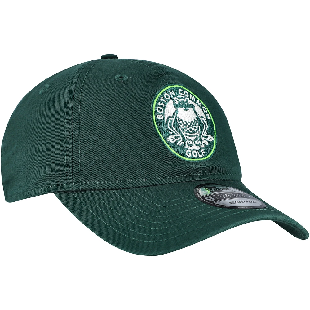 Men's New Era  Hunter Green Boston Common Golf TGL Team 9TWENTY Adjustable Hat