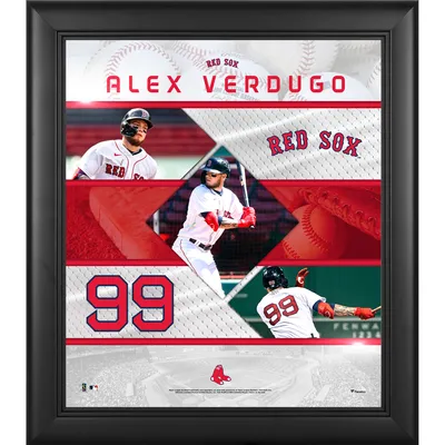 Alex Verdugo Boston Red Sox Framed 10.5 x 13 Sublimated Player Plaque
