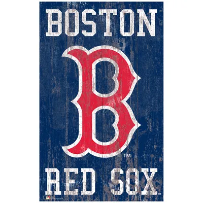 Boston Red Sox 11'' x 19'' Heritage Distressed Logo Sign