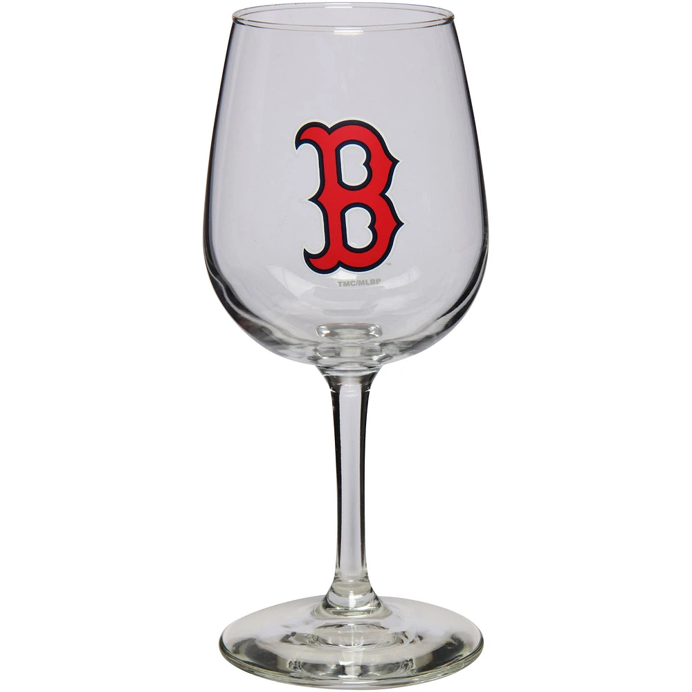 Boston Red Sox 12oz. Stemmed Wine Glass