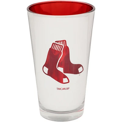 Boston Red Sox 16 oz. Verre à pinte électrolytique