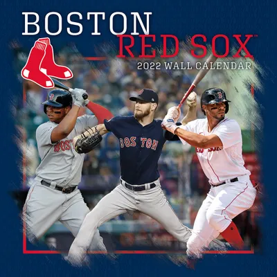 Mini calendrier mural Boston Red Sox 2022