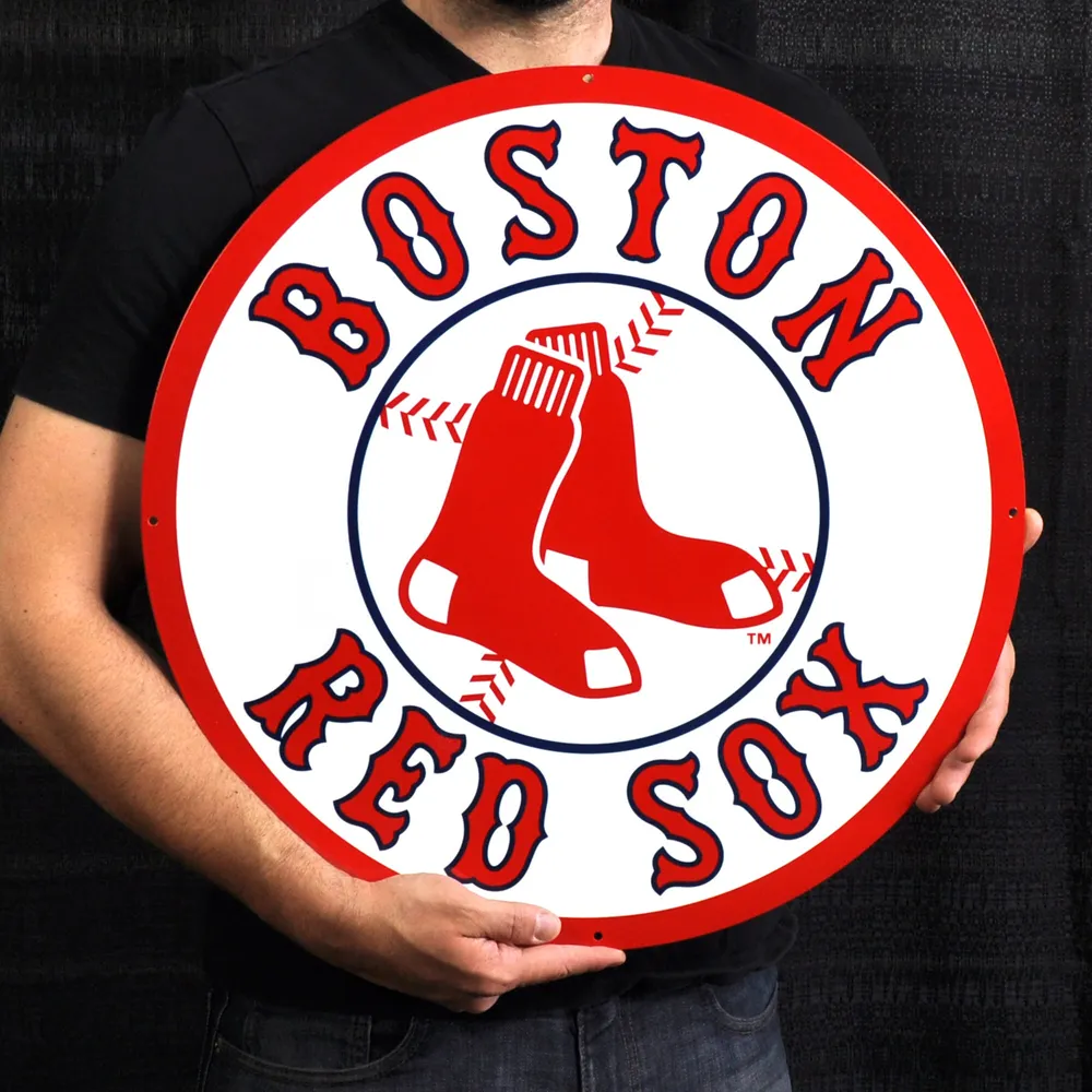 Lids Boston Red Sox 20.5'' x 20.5'' Steel Logo Sign