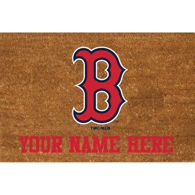 Boston Red Sox 23'' x 35'' Personalized Door Mat