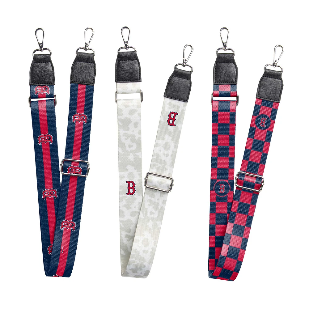 Boston Red Sox 3-Pack Bag Strap Set