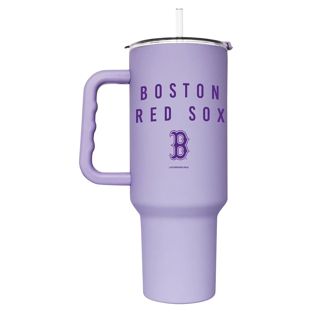 Boston Red Sox 40oz. Lavender Soft Touch Tumbler