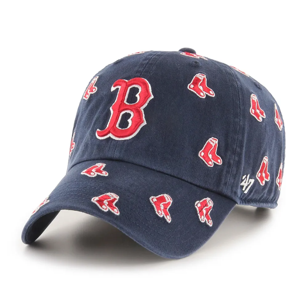 Boston Red Sox Women's 47 Brand Adjustable Clean Up Hat - Khaki Bagheera