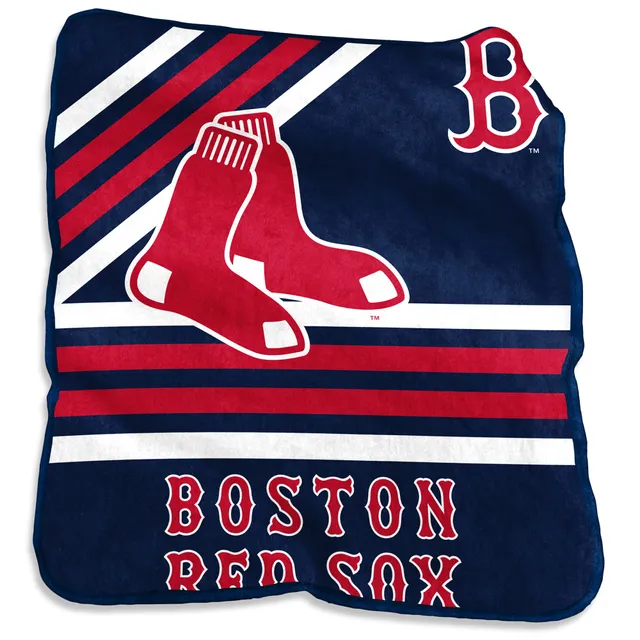 Lids Boston Red Sox The Northwest Group 50'' x 60'' Colorblock Personalized  Sherpa Throw