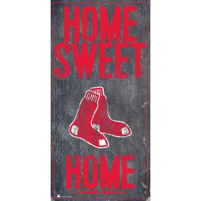 Boston Red Sox 6'' x 12'' Home Sweet Home Sign