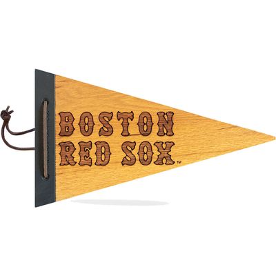 Boston Red Sox 7" x 12" Wood Pennant