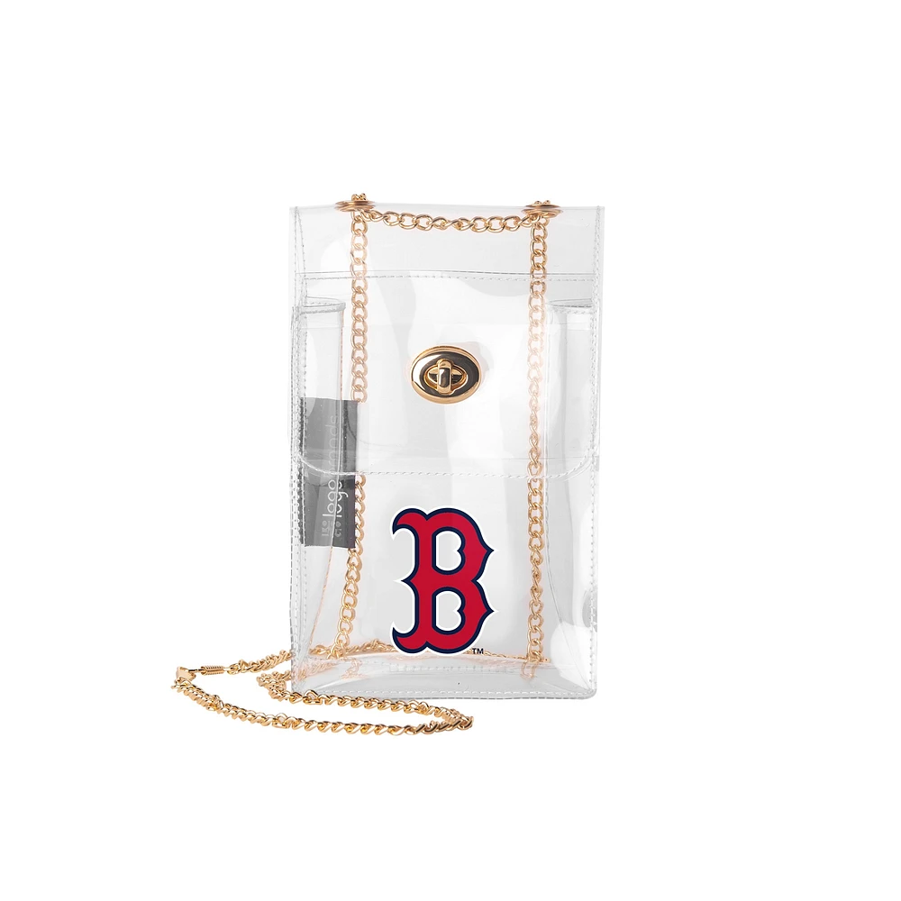 Boston Red Sox Clear Essential Crossbody Purse