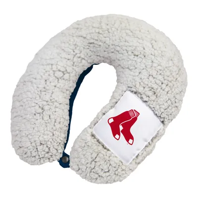 Boston Red Sox Frosty Sherpa Neck Pillow