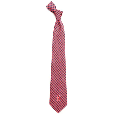 Boston Red Sox Gingham Tie
