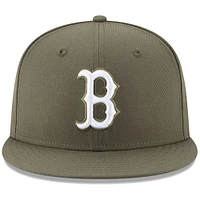 Boston Red Sox New Era Fashion Color Basic 59FIFTY Fitted Hat - Green