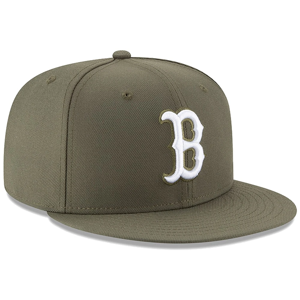 Boston Red Sox New Era Fashion Color Basic 59FIFTY Fitted Hat - Green