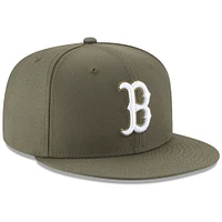 Boston Red Sox New Era Fashion Color Basic 59FIFTY Fitted Hat - Green