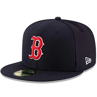 Boston Red Sox New Era Game Authentic Collection On-Field 59FIFTY - Chapeau ajusté Marine