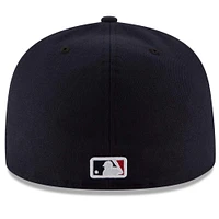 Boston Red Sox New Era Game Authentic Collection On-Field 59FIFTY - Chapeau ajusté Marine