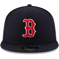 Boston Red Sox New Era Youth Game Authentic Collection On-Field 59FIFTY - Fitted Hat Navy