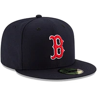 Boston Red Sox New Era Youth Game Authentic Collection On-Field 59FIFTY - Fitted Hat Navy