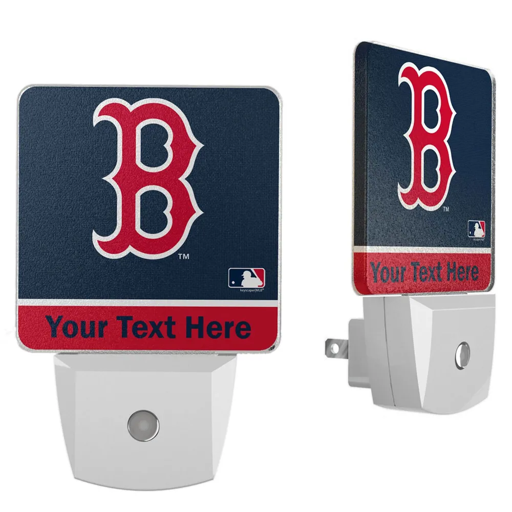 Lids Boston Red Sox Personalized 2-Piece Nightlight Set