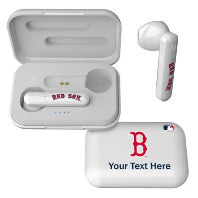 Boston Red Sox Personalized True Wireless Earbuds