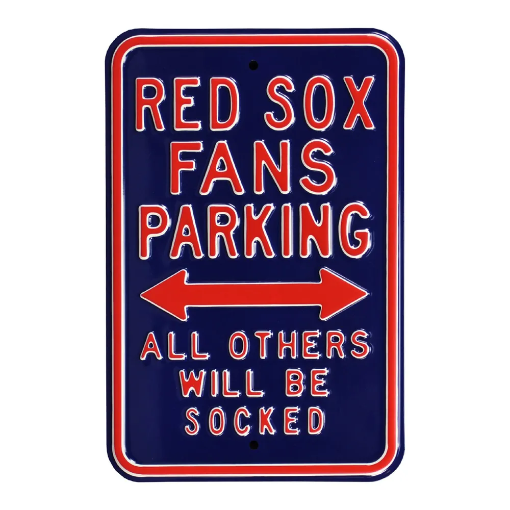 Boston Red Sox Circle 12 Steel Sign