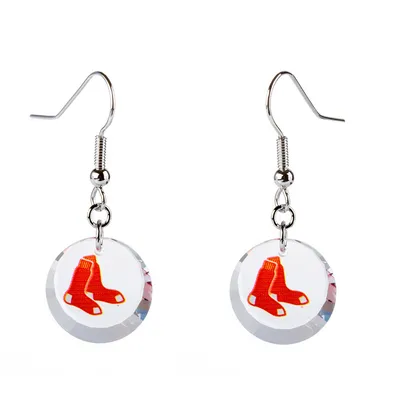 Boston Red Sox Swarovski Pick Off Earrings