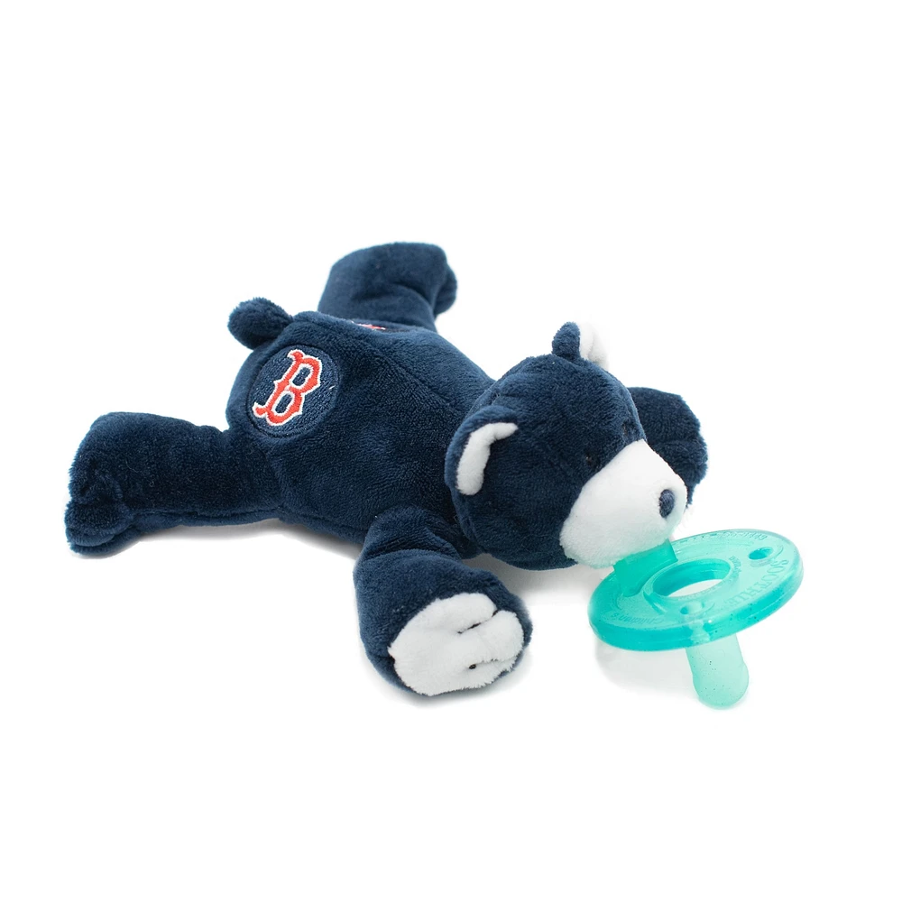 Boston Red Sox WubbaNub Bear Plush and Pacifier