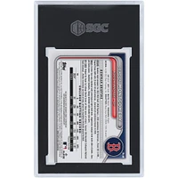 Braden Montgomery Boston Red Sox autographié 2024 Bowman Draft Chrome Prospect Autograph #CPA-BM SGC Authentifié 9.5/10 Carte