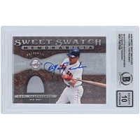 V106832 RedSox Carl Yastrzemski Boston Red Sox Autographié 2009 Upper Deck Sweet Spot Sweet Swatches Souvenirs Jersey Relic #SS-CY Beckett Fanatics Witnessed Authenticated 10 Card Carl Yastrzemski AUT UPD TRADING CARDS 45666 AUTTRC CA01B00138 #10
