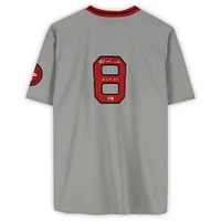 Maillot authentique autographié par Carl Yastrzemski des Boston Red Sox avec Mitchell et Ness et inscription « HOF 89 »