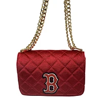 Sac à main à bandoulière en velours Cuce Boston Red Sox