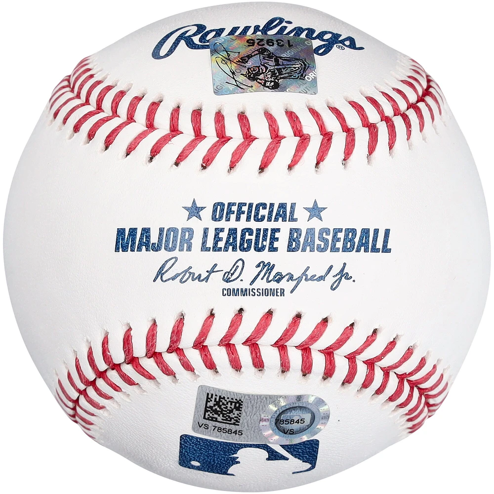 Baseball autographié par David Ortiz des Red Sox de Boston avec l'inscription « Big Papi »