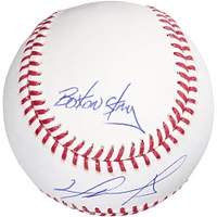 Baseball autographié par David Ortiz des Red Sox de Boston avec l'inscription « Boston Strong »